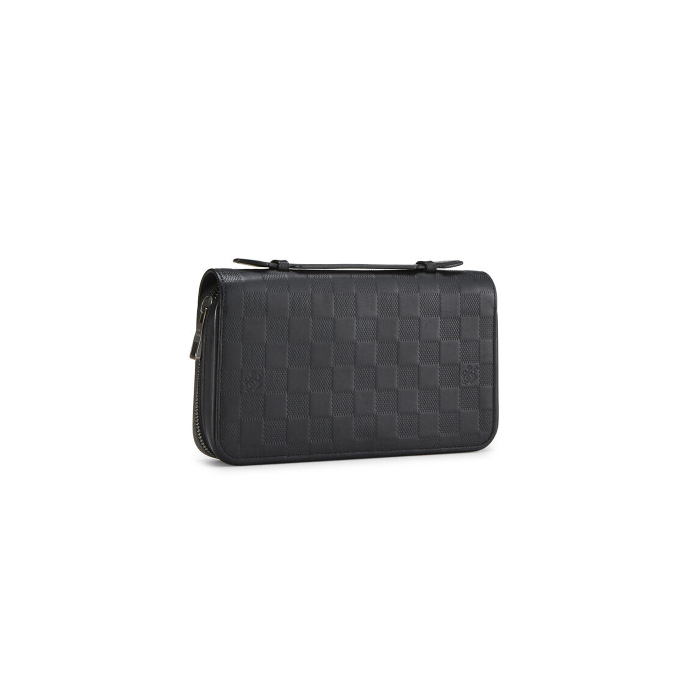 l0*is V*t0n black damier infini zippy xl m61254 (22*13.5*4cm)